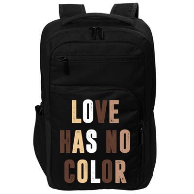 Love Has No Color Black History Impact Tech Backpack