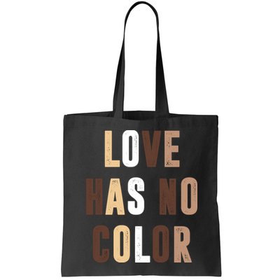 Love Has No Color Black History Bag