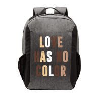 Love Has No Color Black History Vector Backpack
