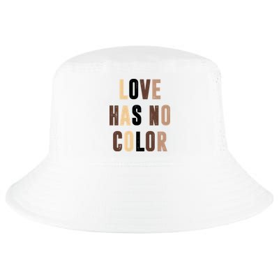 Love Has No Color Black History Cool Comfort Performance Bucket Hat