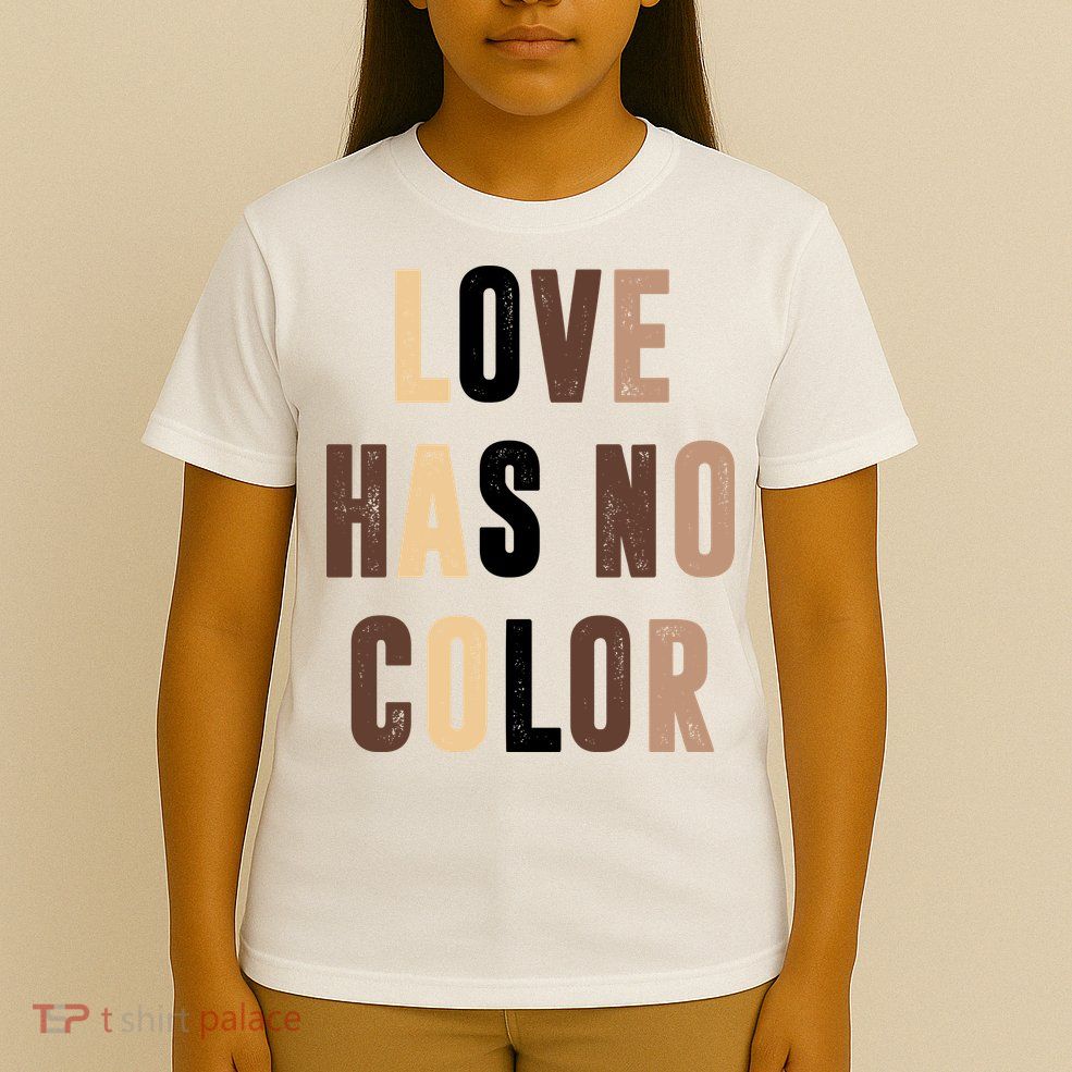 Love Has No Color Black History T-Shirt
