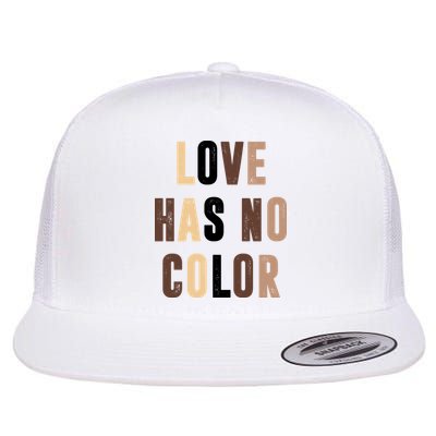 Love Has No Color Black History Flatbill Hat