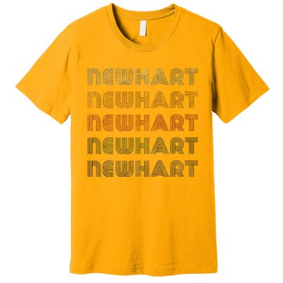 Love Heart Newhart Grunge Vintage Style Black Newhart Premium T-Shirt