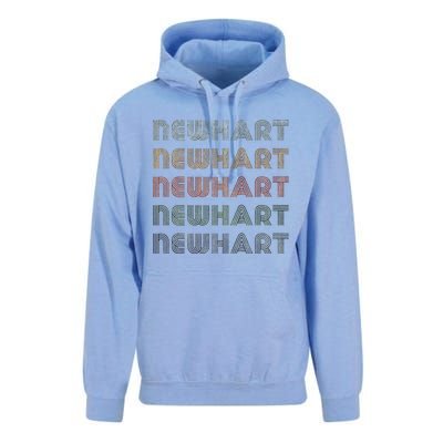 Love Heart Newhart Grunge Vintage Style Black Newhart Unisex Surf Hoodie