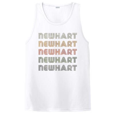 Love Heart Newhart Grunge Vintage Style Black Newhart PosiCharge Competitor Tank