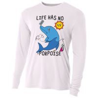 Life Has No Porpoise Cooling Performance Long Sleeve Crew