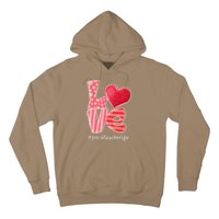 LOVE Heart PreK Teacher Life Valentine's Day Gifts Hoodie