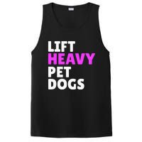 Lift Heavy Pet Dog Funny Gym Workout Gifts For Weight Lifter PosiCharge Competitor Tank