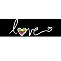 Love Heart Puzzle Cute Autism Awareness Asd Bumper Sticker