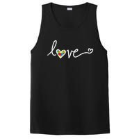 Love Heart Puzzle Cute Autism Awareness Asd PosiCharge Competitor Tank