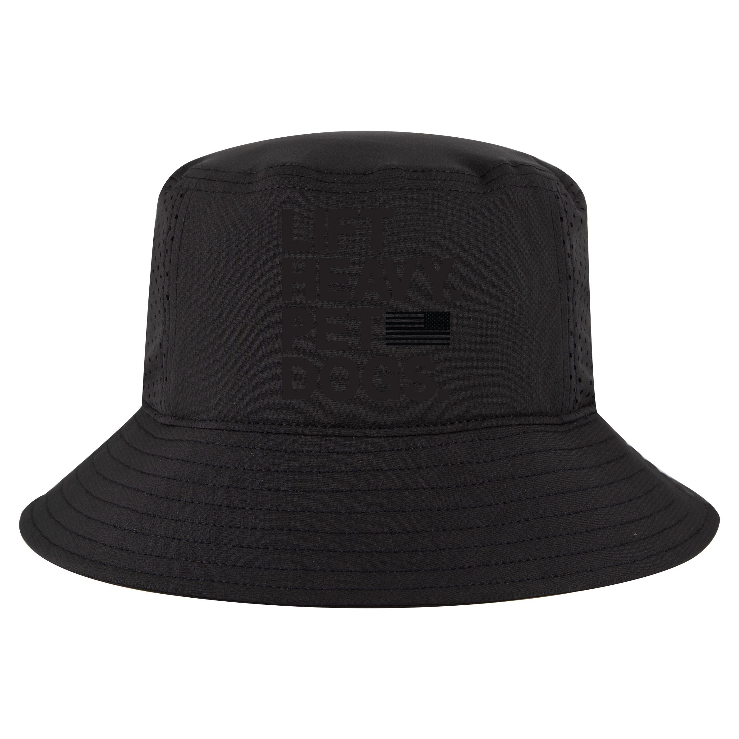 Lift Heavy Pet Dogs Cool Comfort Performance Bucket Hat