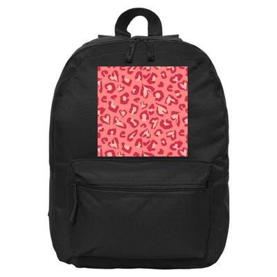 Leopard Heart Pattern 16 in Basic Backpack