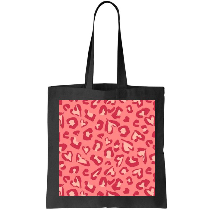 Leopard Heart Pattern Bag