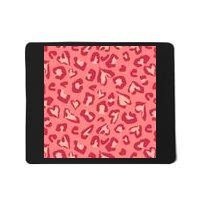 Leopard Heart Pattern Mousepad