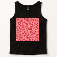 Leopard Heart Pattern Tank Top