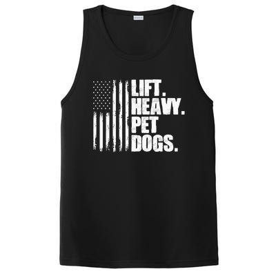 Lift Heavy Pet Dogs Weightlifting PosiCharge Competitor Tank