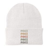 Love Heart Prez Grunge Vintage Style Black Prez Knit Cap Winter Beanie