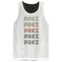 Love Heart Prez Grunge Vintage Style Black Prez Mesh Reversible Basketball Jersey Tank