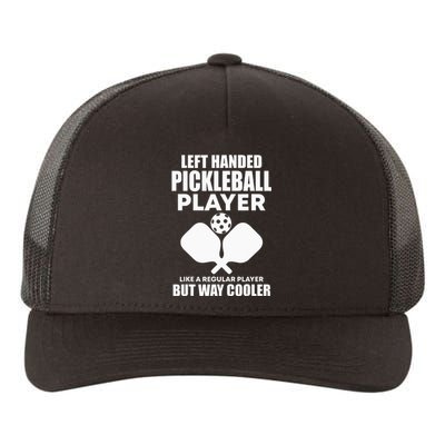 Left Handed Pickleball Player Yupoong Adult 5-Panel Trucker Hat