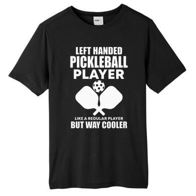 Left Handed Pickleball Player Tall Fusion ChromaSoft Performance T-Shirt