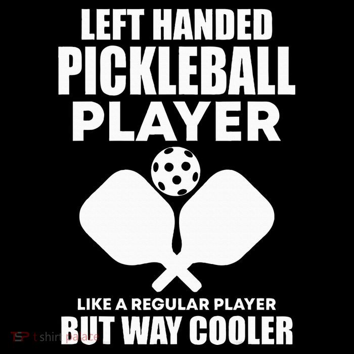 Left Handed Pickleball Player Flatbill Hat