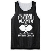 Left Handed Pickleball Player Mesh Reversible Basketball Jersey Tank