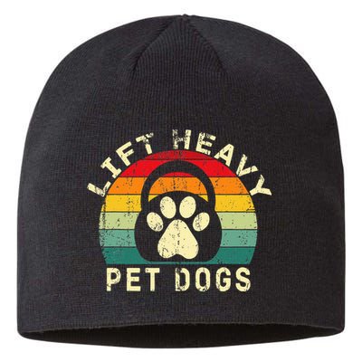 Lift Heavy Pet Dogs Gym Fitness Workout Weightlifting Sustainable Beanie