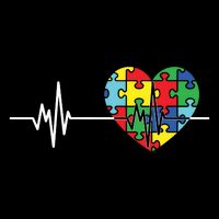 Love Heart Puzzle Acceptance Autism Awareness Women's Perfect Tri Rocker Tank
