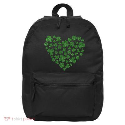Love Heart Patrick Shamrocks 16 in Basic Backpack