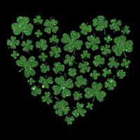 Love Heart Patrick Shamrocks Magnet