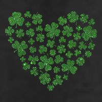 Love Heart Patrick Shamrocks 25L Jumbo Tote
