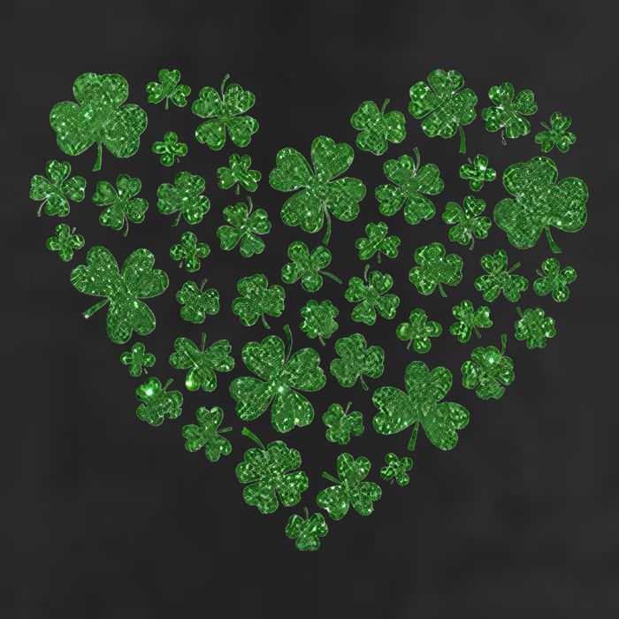 Love Heart Patrick Shamrocks 25L Jumbo Tote