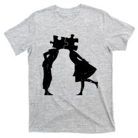 Lovers Head Puzzle Lovers T-Shirt