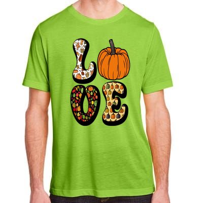 Love Halloween Pumpkin Cute Adult ChromaSoft Performance T-Shirt