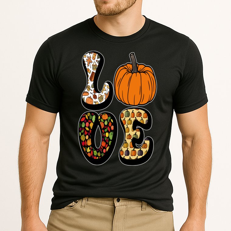 Love Halloween Pumpkin Cute Cooling Performance Crew T-Shirt