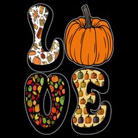 Love Halloween Pumpkin Cute Cooling Performance Crew T-Shirt