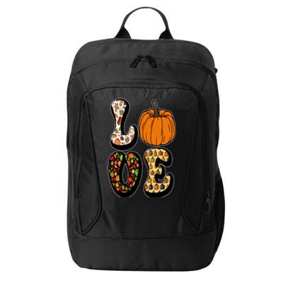 Love Halloween Pumpkin Cute City Backpack