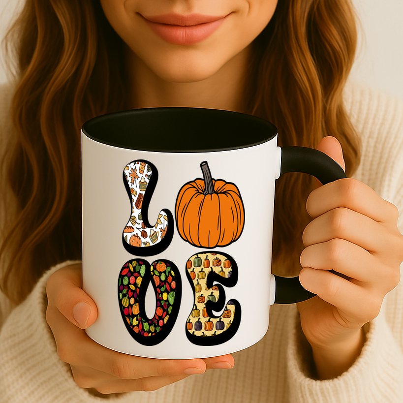 Love Halloween Pumpkin Cute Mug