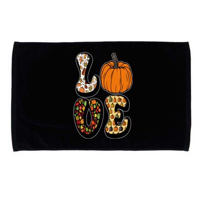 Love Halloween Pumpkin Cute Microfiber Hand Towel