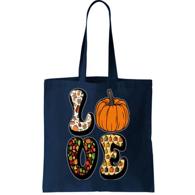 Love Halloween Pumpkin Cute Tote Bag