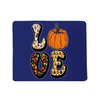 Love Halloween Pumpkin Cute Mousepad