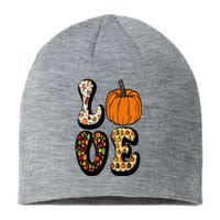 Love Halloween Pumpkin Cute Sustainable Beanie