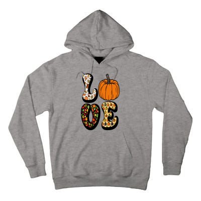 Love Halloween Pumpkin Cute Tall Hoodie