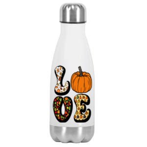 Love Halloween Pumpkin Cute Stainless Steel Insulated Water Bottle