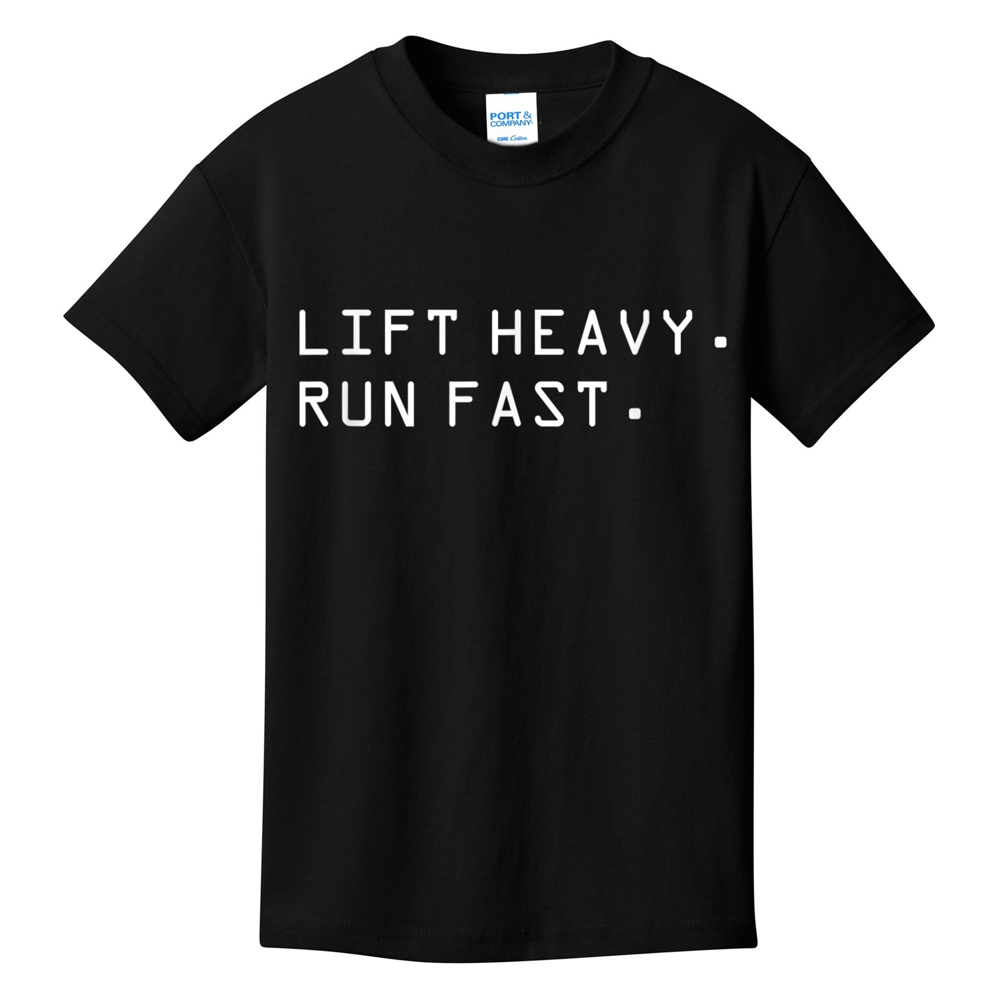Lift Heavy Run Fast Kids T-Shirt