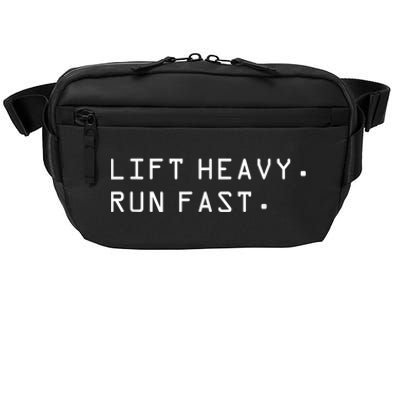 Lift Heavy Run Fast Crossbody Pack