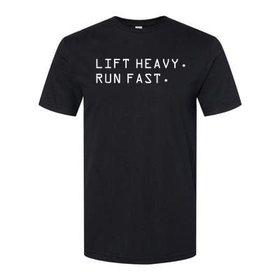 Lift Heavy Run Fast Softstyle CVC T-Shirt