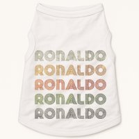 Love Heart R.O.N.A.L.D.O Grunge Style Black R.O.N.A.L.Do Doggie Tank