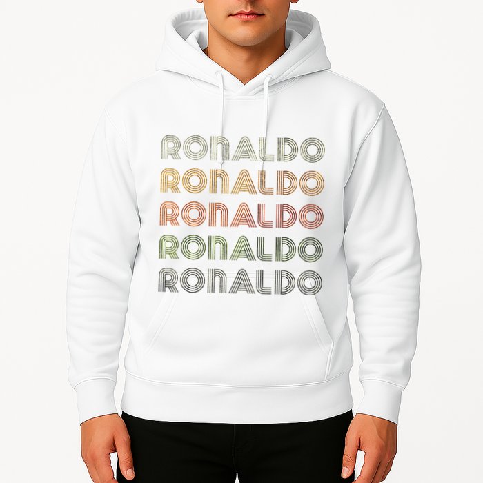 Love Heart R.O.N.A.L.D.O Grunge Style Black R.O.N.A.L.Do Hoodie