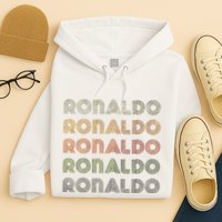 Love Heart R.O.N.A.L.D.O Grunge Style Black R.O.N.A.L.Do Hoodie